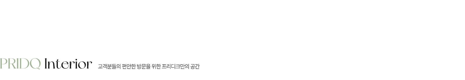 프리디크 인테리어